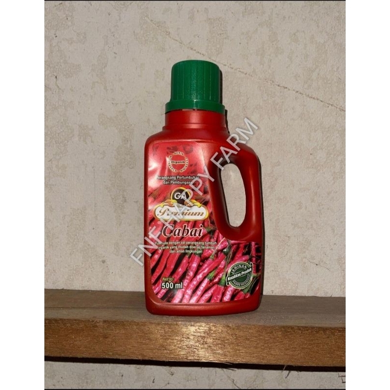 Pupuk GA Premium Cabe/ Cabai + ZPT organik kemasan 500ml