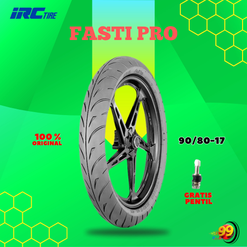 Ban Motor Soft Compound IRC FASTI PRO 90/80 Ring 17 Tubeless
