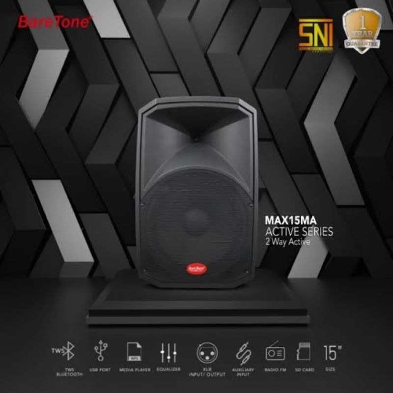 Speaker Aktif Baretone MAX15MA 15inch Baretone MAX15MA Original