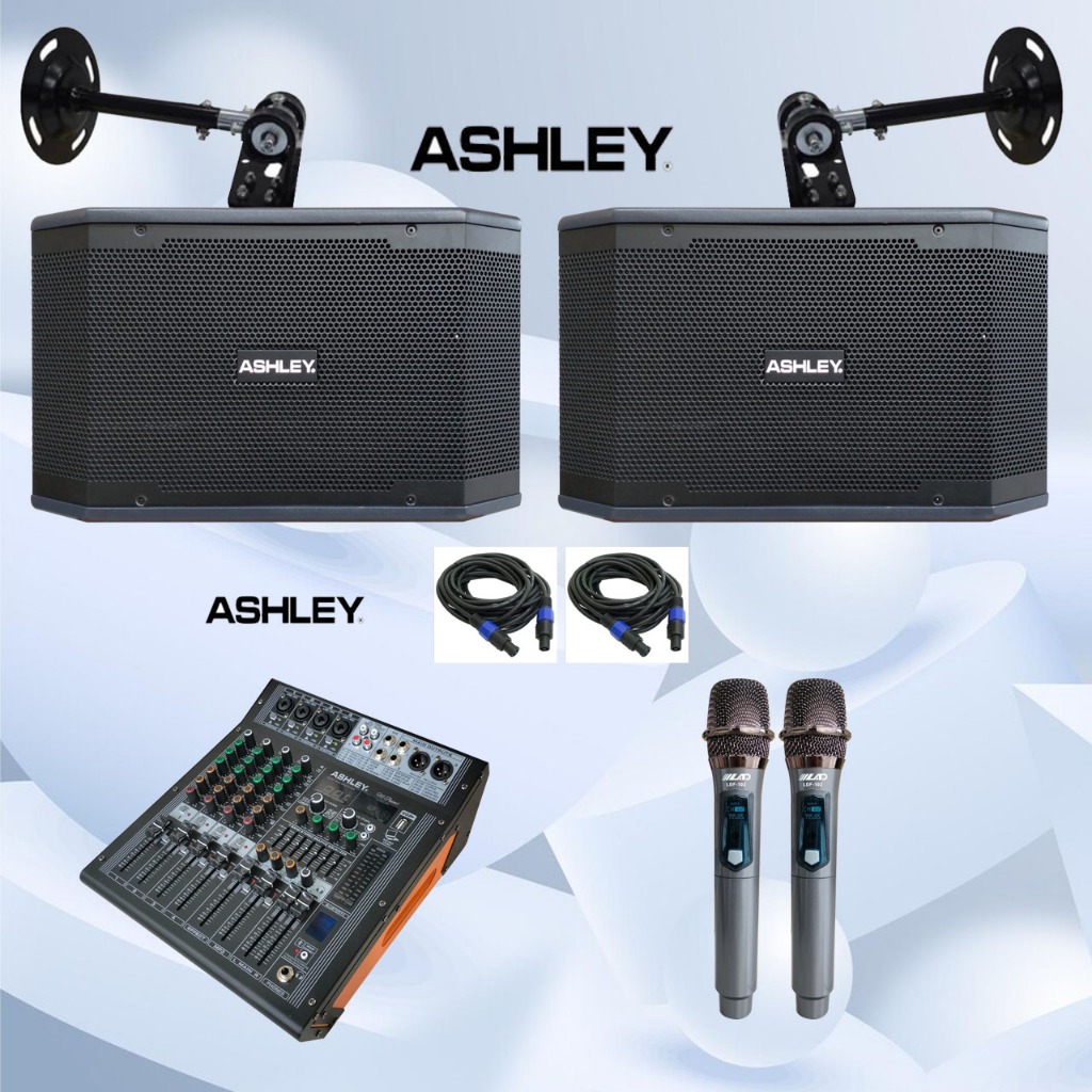 Paket Karaoke Speaker Pasif 10 Inch Ashley K-2310 Original