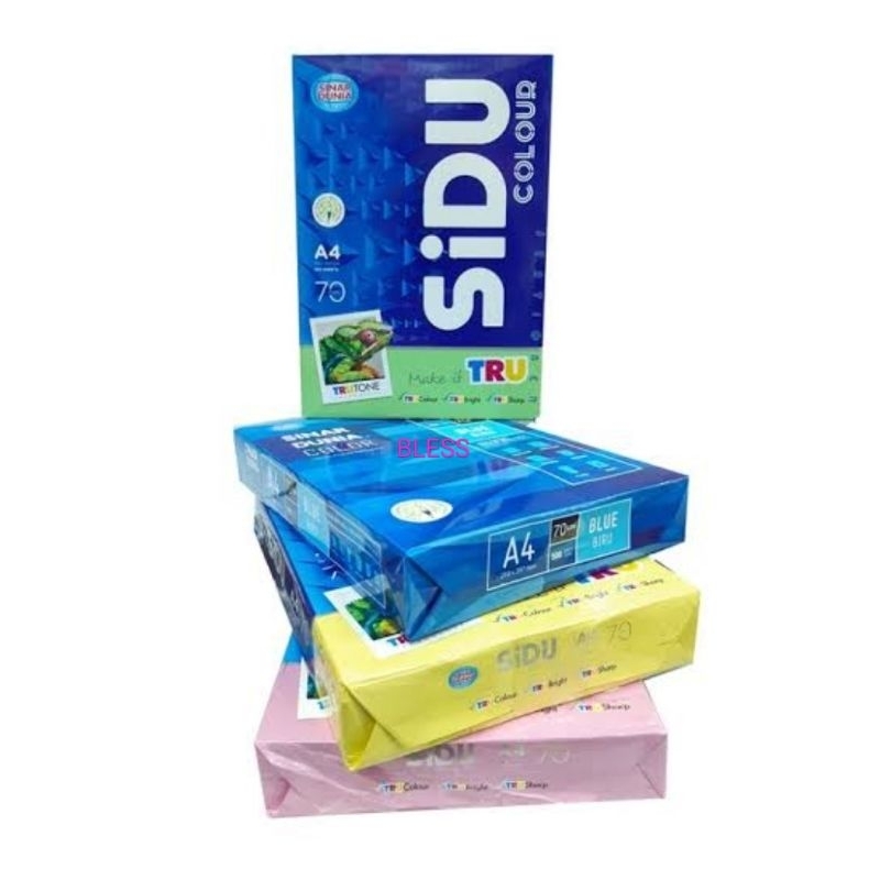 

Kertas HVS Warna A4 70 Sidu