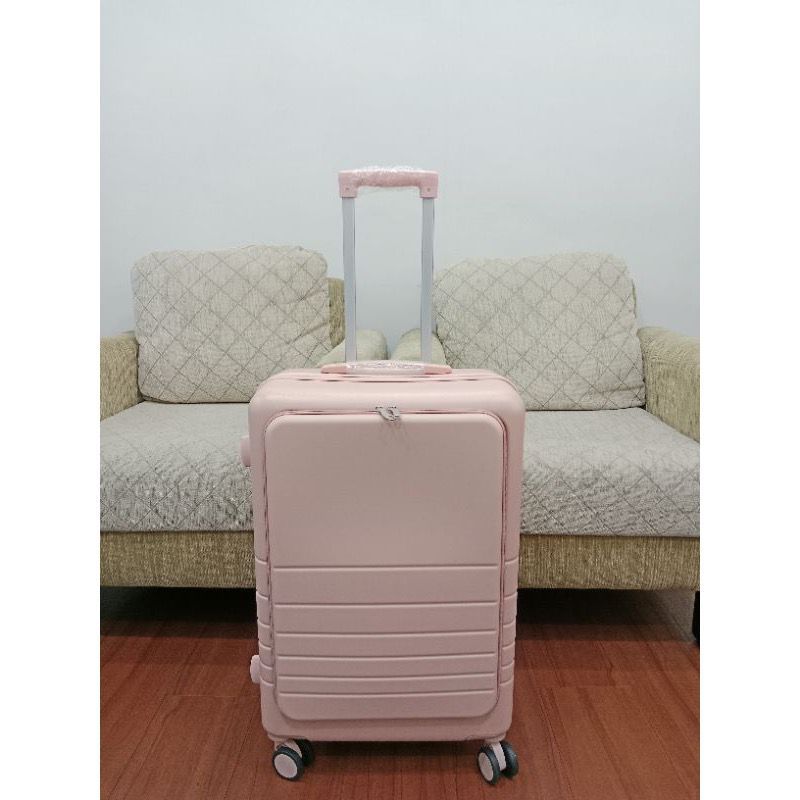 Tas Koper Travelling Premium 26 inch buka depan koper laptop