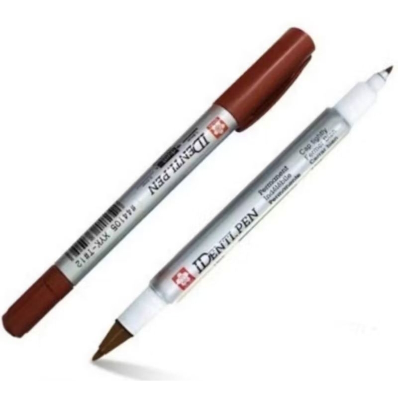

Sakura Identi Pen Dual Point Permanent Marker Brown