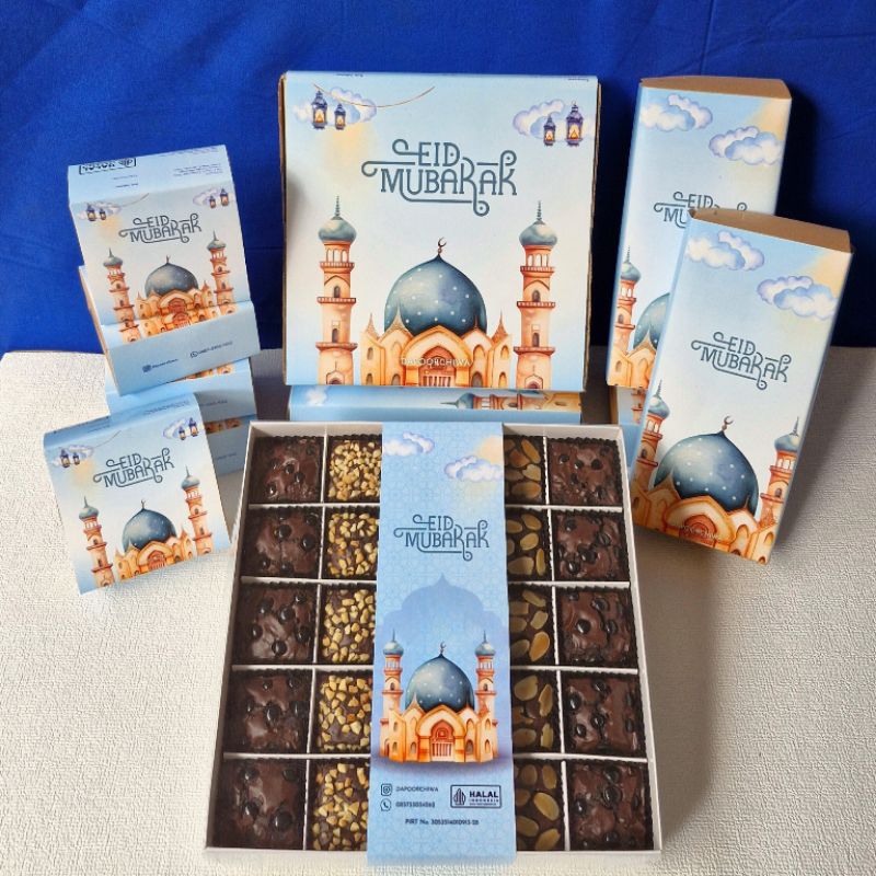 

Hampers Lebaran Brownies Panggang by Dapoorchiwa | Hampers Idul Fitri