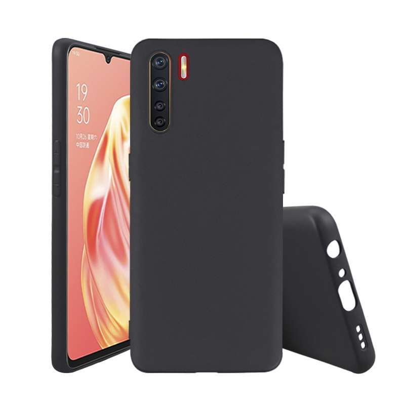 OPPO A91 CASE MATTE SOFT BLACK SLIM DOFF PREMIUM