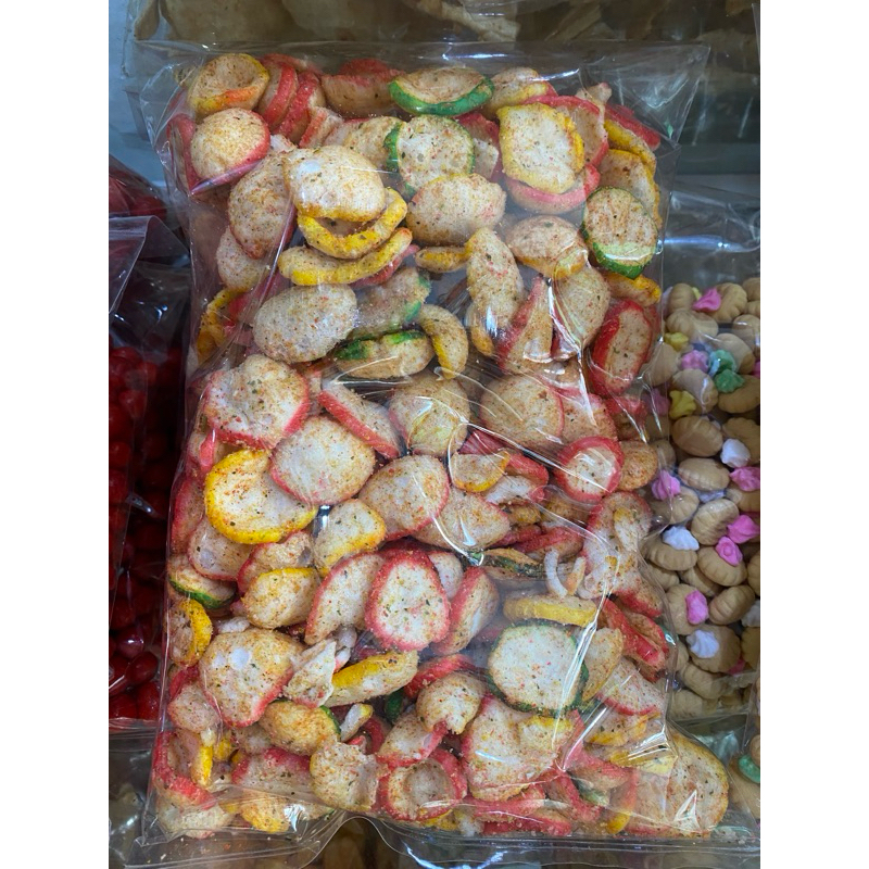 

Kerupuk Seblak Pedas Gurih 250 Gram