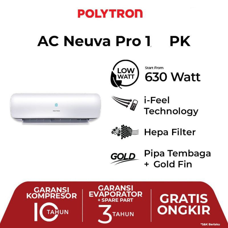 POLYTRON AC 1 PK Neuva Ice Pro PAC-09VZI