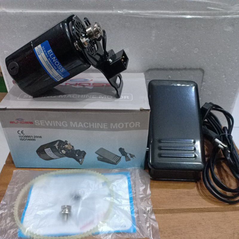 Dinamo elnoss 120 watt / Dinamo mesin jahit kecil / Dinamo mesin obras kecil / Alat jahit
