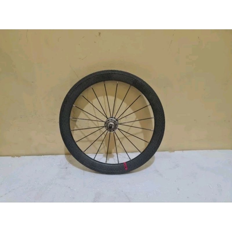 Wheelset Depan luce 16 plush  349 lepasan baru Pikes pevita pearce edition