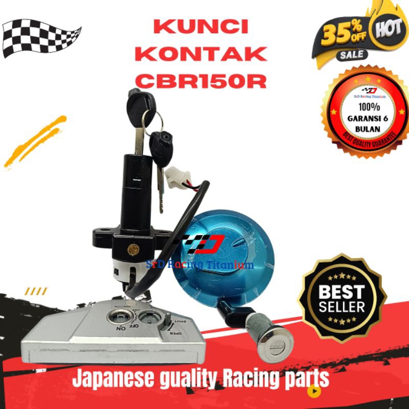 Kunci Kontak CB150R 2014-2015 Plus Tutup Tangki dan Jok - Teknologi Terbaru dari Jepang