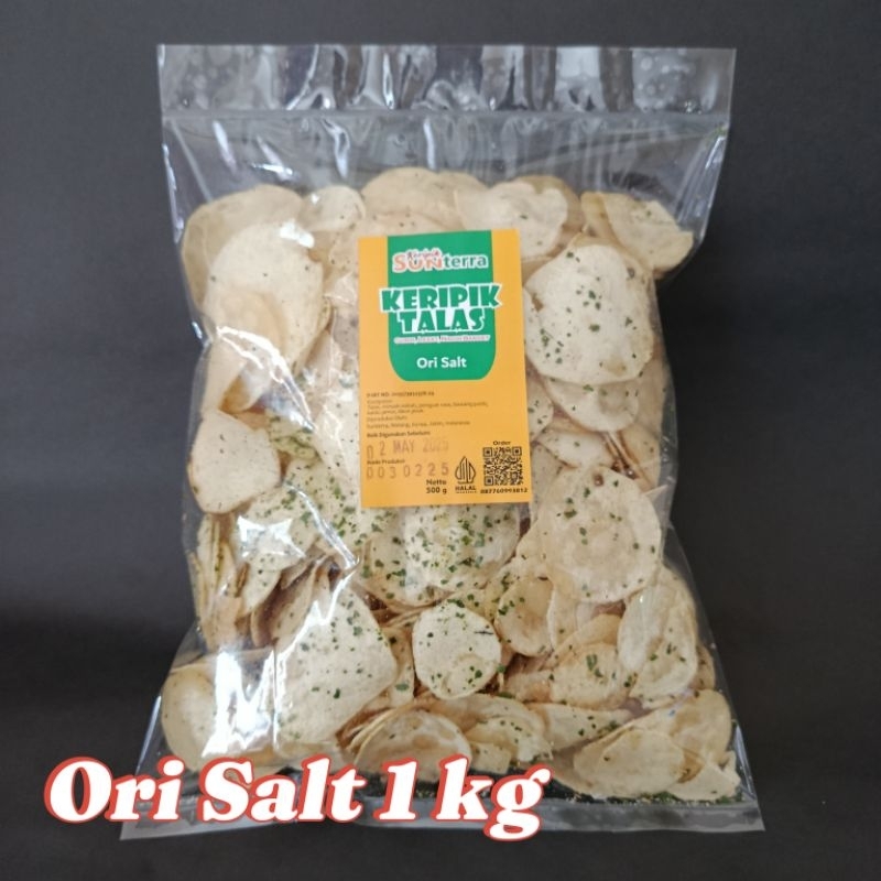 

Keripik Talas ORI Salt 1 kg