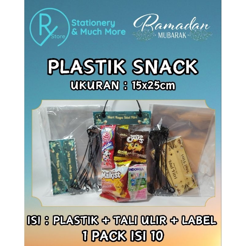 

PLASTIK SNACK UKURAN 15X25CM