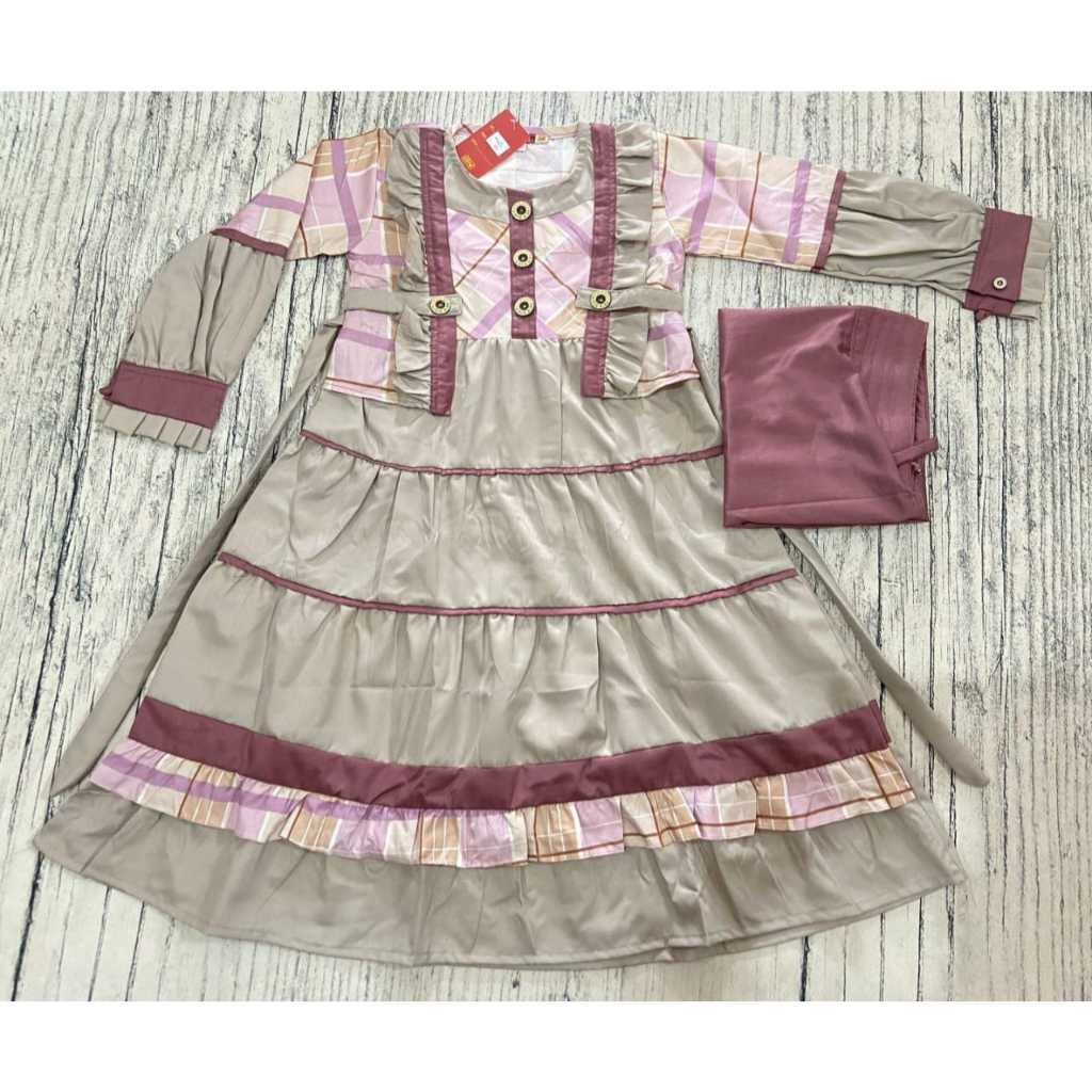 GAMIS MALIKA TERBARU / GAMIS MALIKA KEKINIAN / GAMIS TERBARU CITRA / GAMIS CITRA SET HIJAB