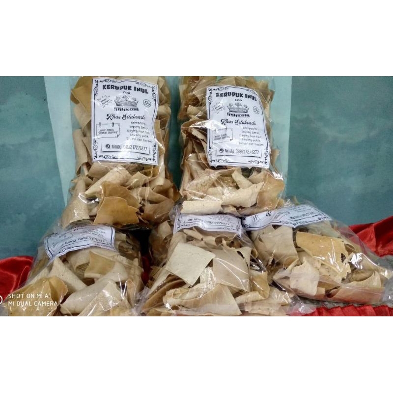 

KRUPUK INUL KEMASAN 10 KG