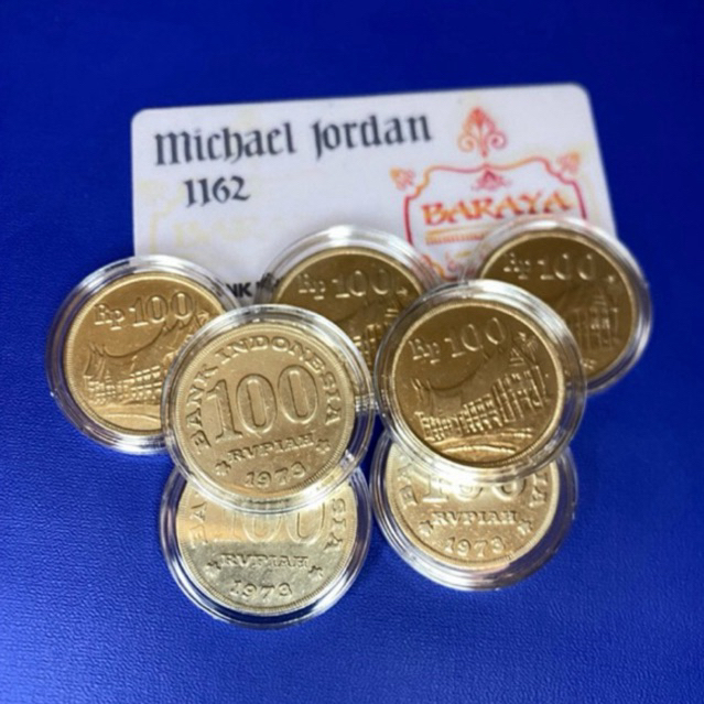 KOIN TEBAL 100 RUPIAH TAHUN 1973