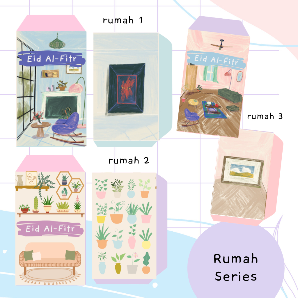 

Amplop Lebaran Aesthetic | Amplop Lebaran Motif Rumah | Amplop Lebaran Medium | Amplop Angpao | Amplop 8 PCS | Idul Fitri