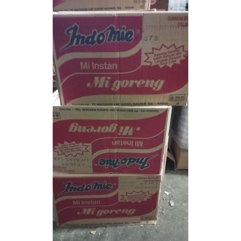 

indomi goreng yg sedap 1 dus isi 40 bks 5kg
