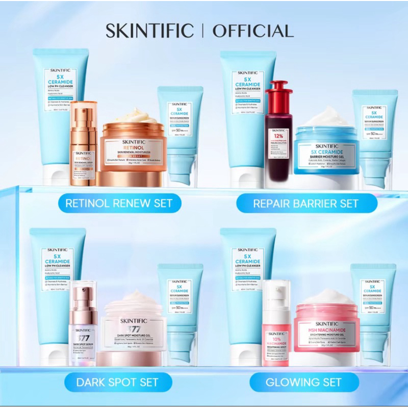 Glowing set SKINTIFIC