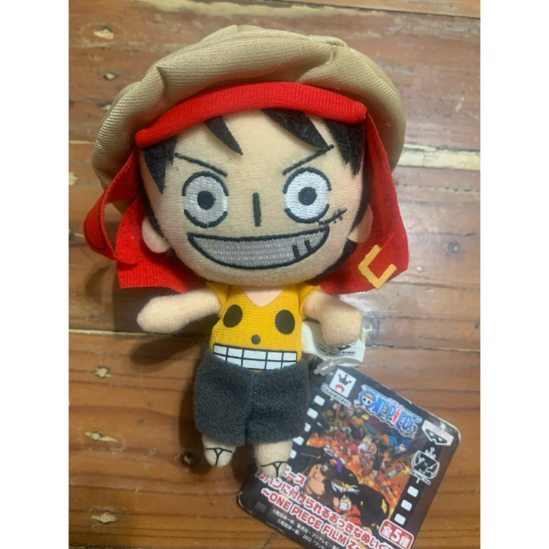luffy plush ganci one piece film z