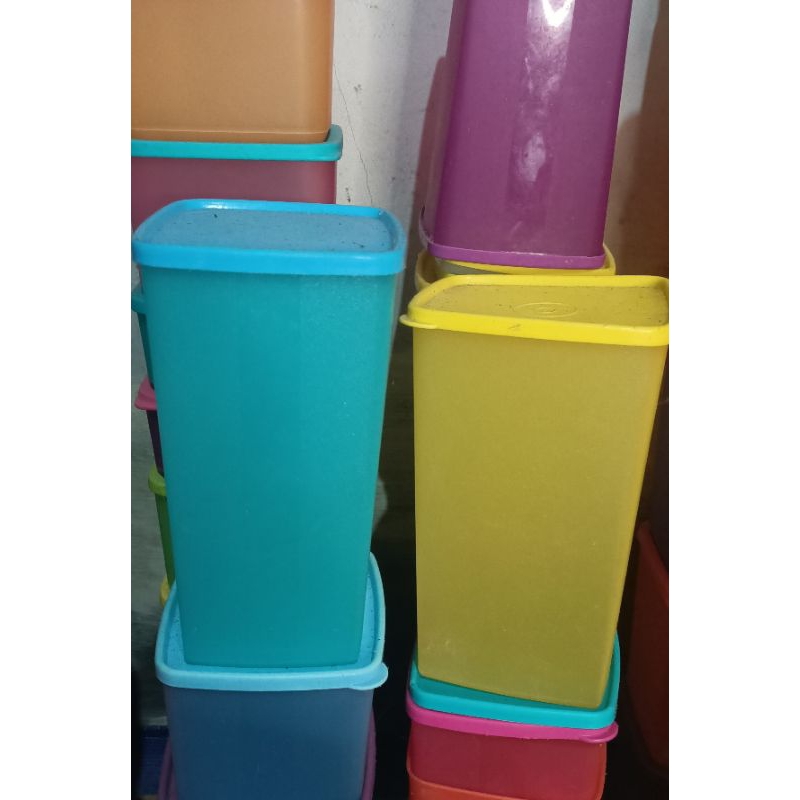 Toples Square tupperware second / Toples tupperware second
