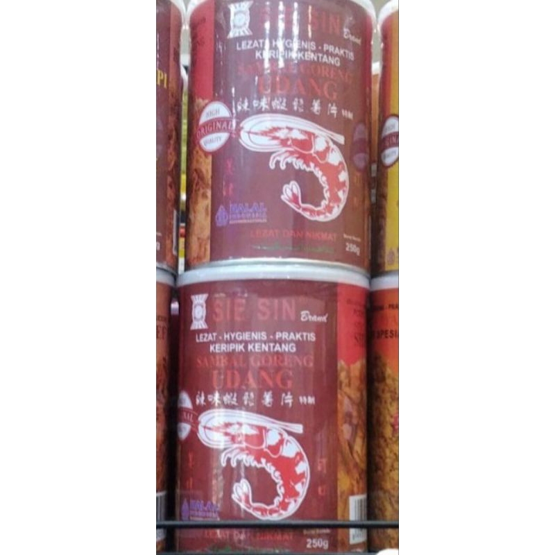 

sie sin-sambal goreng udang-makanan siap saji-makanan instant
