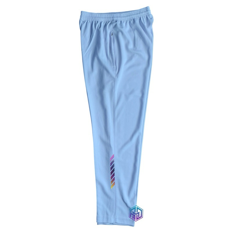 celana training putih panjang olahraga / celana training olahraga jogging / celana putih panjang tra