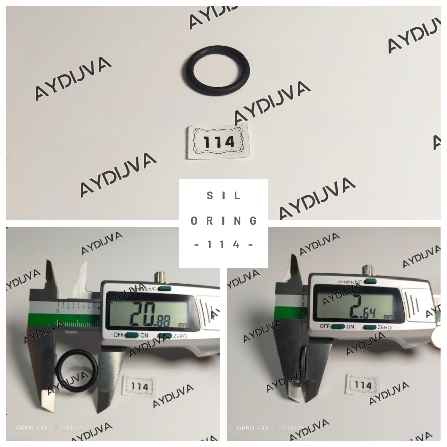 SIL ORING SERI 207 dan 114 MONEL UNTUK PIPA OD 27 ECERAN O RING PER BIJI