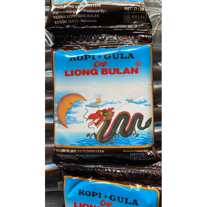 

KOPI GULA LIONG BULAN KOPI LEGEND KHAS BOGOR (gula+kopi) 1PACK ISI 20PCS