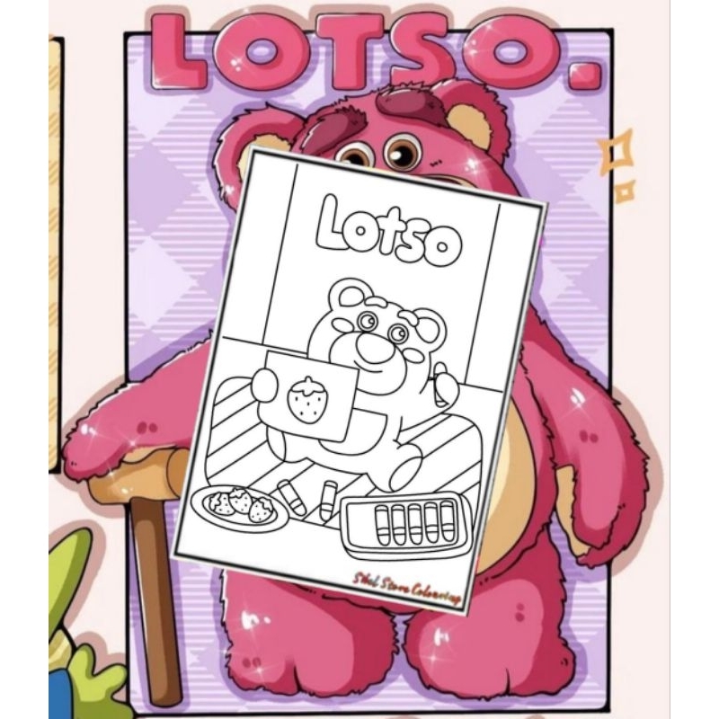 

Kertas Mewarnai Gambar Tema Lotso / PAUD / SD / TK Tema Lotso Isi 10 Lembar Gambar Berbeda / Kertas Gambar Tebal (10 Lembar Gambar)