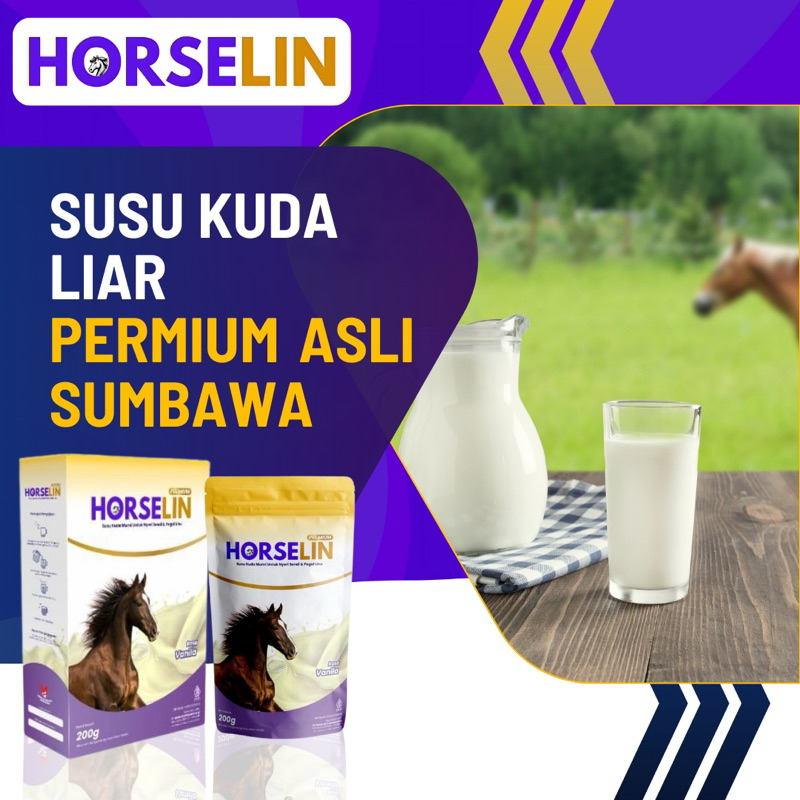 

HORSELIN Susu Kuda Liar Premium Asli Sumbawa Original 200gr