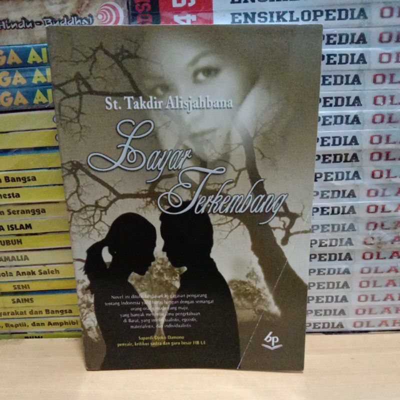 Buku Sastra Original LAYAR TERKEMBANG St Takdir Alisjahbana Balai Pustaka