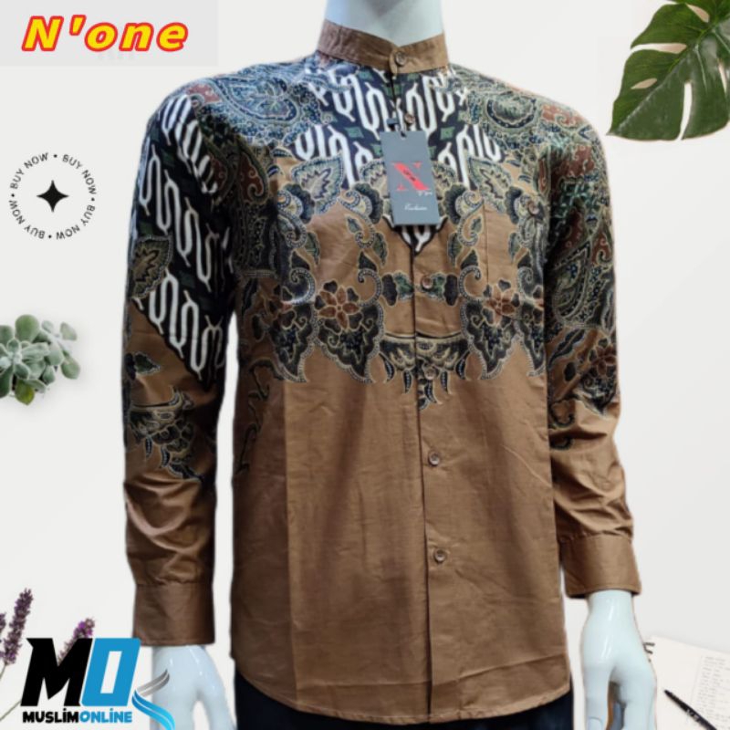 kemko KH n'one kemeja koko pria dewasa premium original