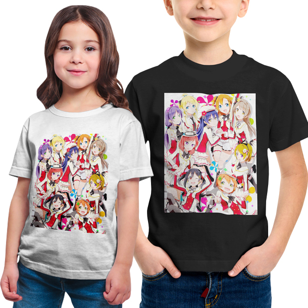 Kaos Love Live Anime Tshirt Anak Umur 2 s/d 12 Tahun