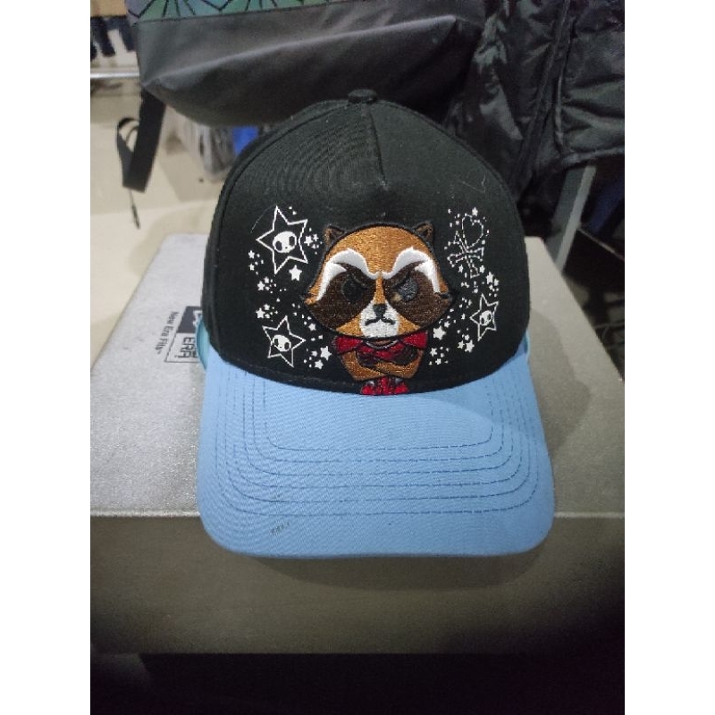 Topi Snapback American Styles New Era X Marvel X TKDK Original Amerika OSFM ( Setelan-Strep)