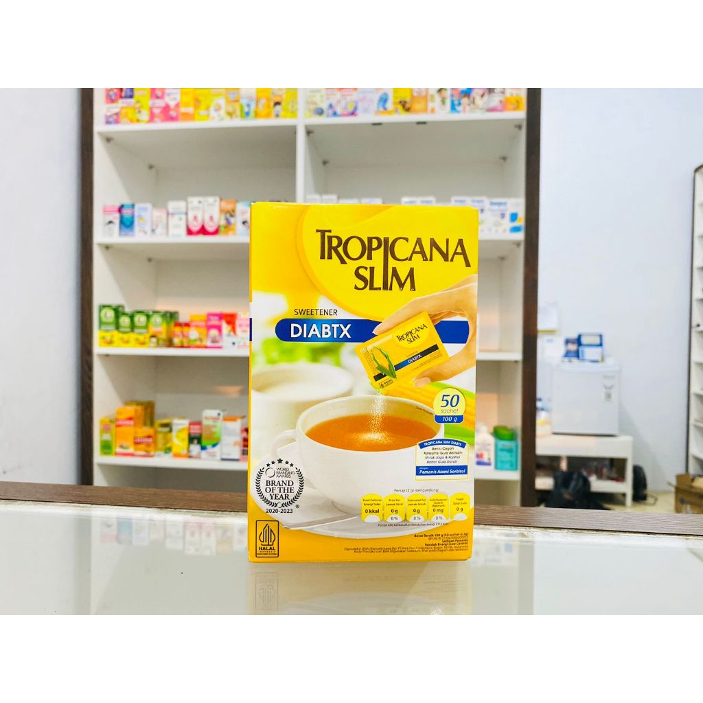 

Tropicana Slim Sweetener diabtx 50 Sachet - Pemanis Untuk Diabetes