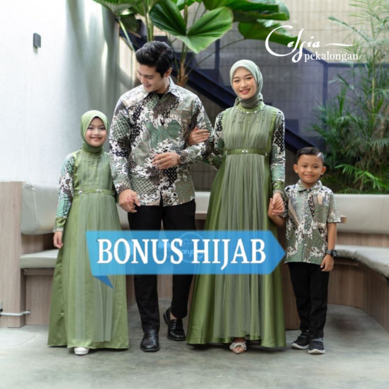 NEW GAMIS CANTIKA MODERN BAJU GAMIS COUPLE KLUARGA GAMIS LEBARAN GAMIS LAMARAN