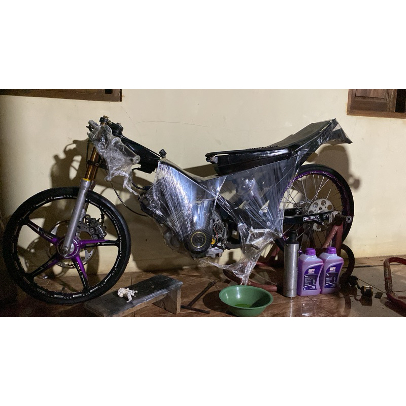 rangka tangki jok T udah tatanan fu porting