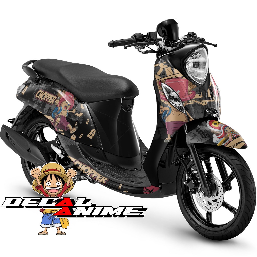 Stiker Decal Fino Full Body Sticker Variasi Skotlet fino FI 125 Premium Sporty One Piece Chopper