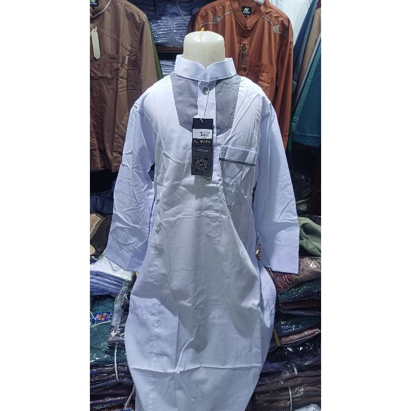 Gamis anak al wafa 10/11/12,Jubah anak laki laki muslim,jubah anaka al wafa,Gamis anak laki laki,Gam