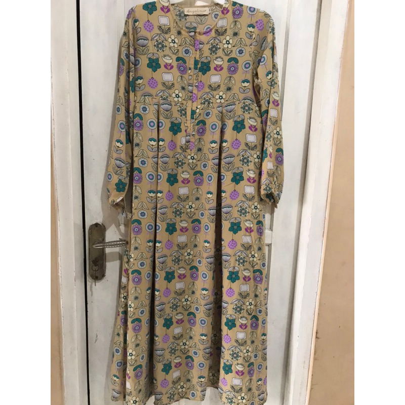 PRELOVED GAMIS / DRESS ATELIER ANGELINA SIZE XS MOTIF