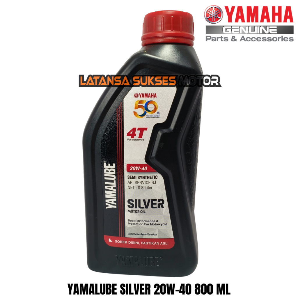 oli yamalube silver 20w-40 0.8 liter asli Yamaha