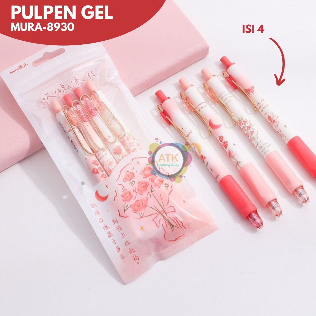 

Pulpen Retrac Impor Bolpen Grip Cetek #8930 & #8938 Ballpaint Pena Tinta Hitam Tip 0.5 mm - SATUAN