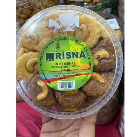 

Kue Kering/ Roti Mente 250gr