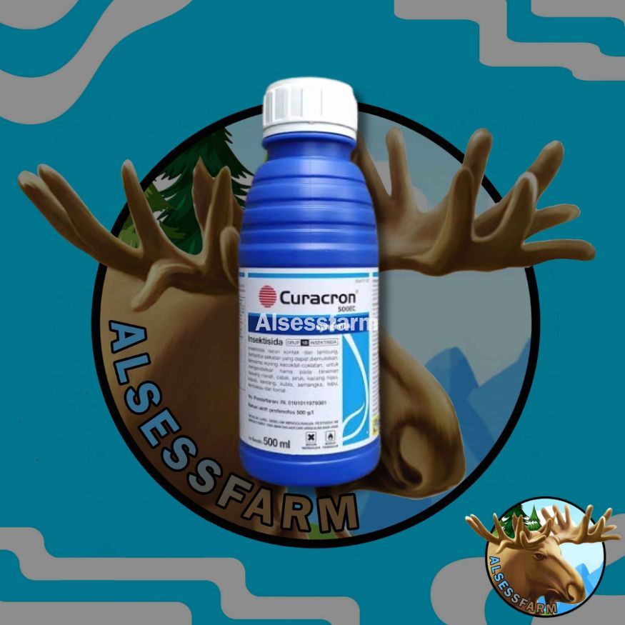 Pestisida Curacron 500 EC kemasan 500 ml dari syngenta