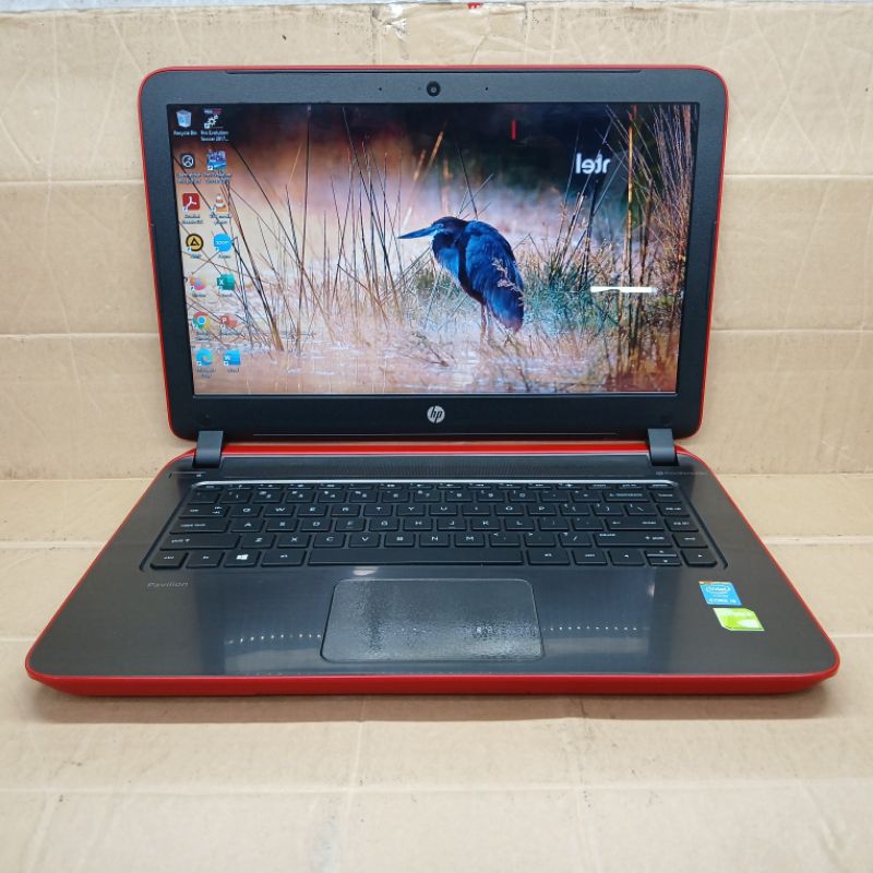 [LAPTOP MURAH] HP PAVILION 14 INTEL CORE i5-5200U RAM 8 SSD 128 HDD 500 NVDIA 840M