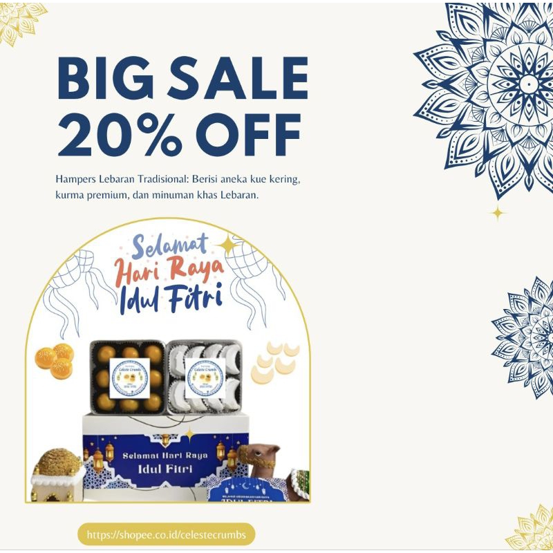 

Hampers Celeste Crumbs- 20% OFF