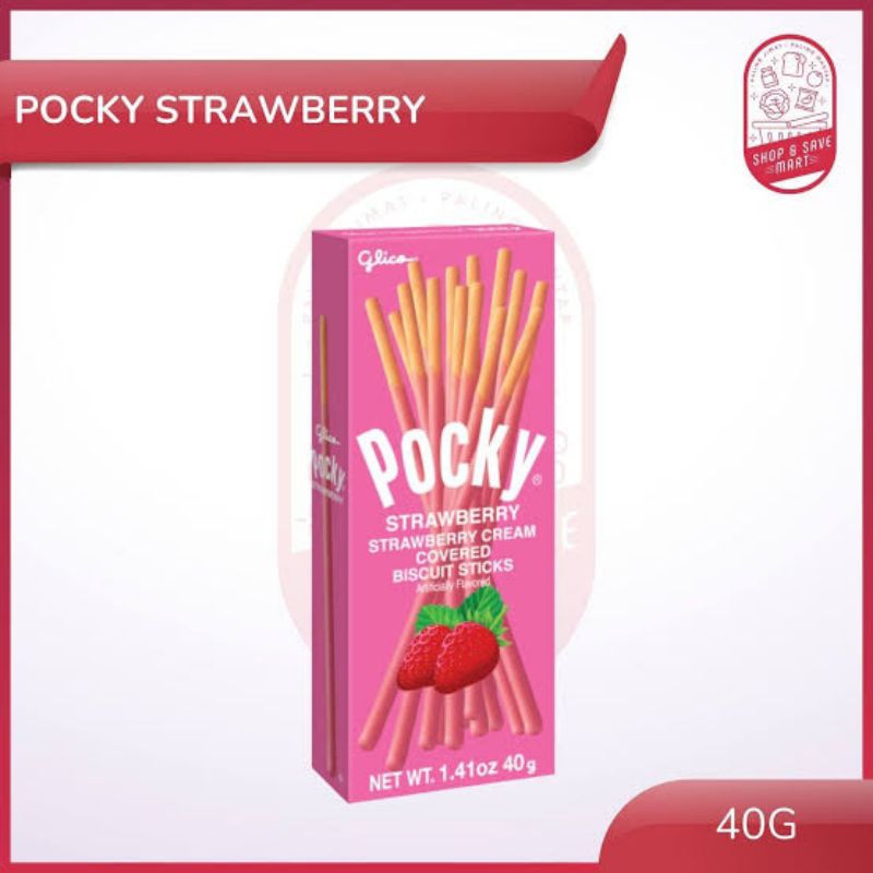 

Pocky strawberry 40gr