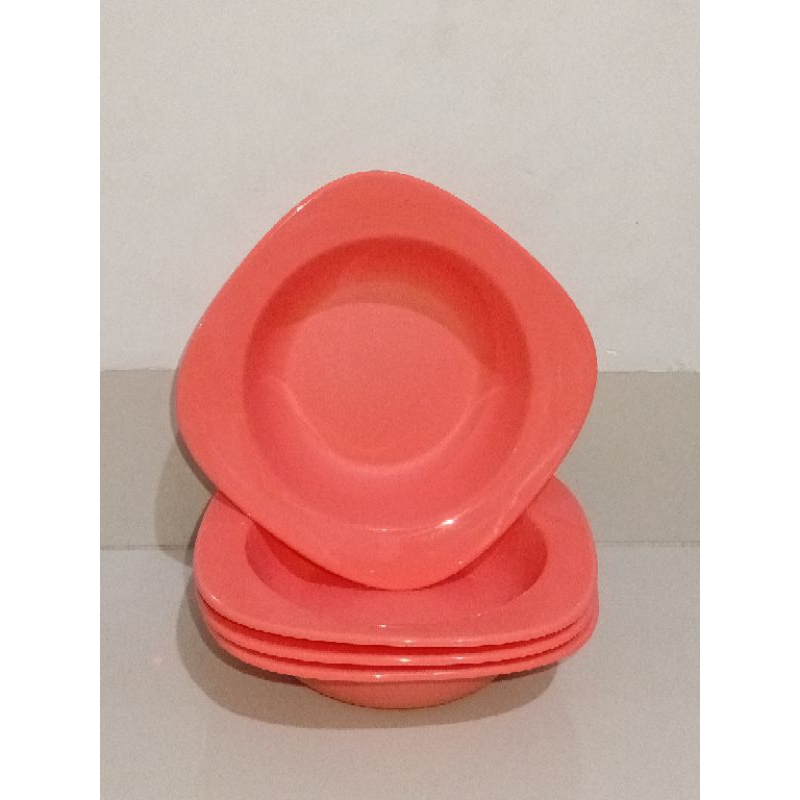 TUPPERWARE BLOSSOM BOWL PEACH 350ML