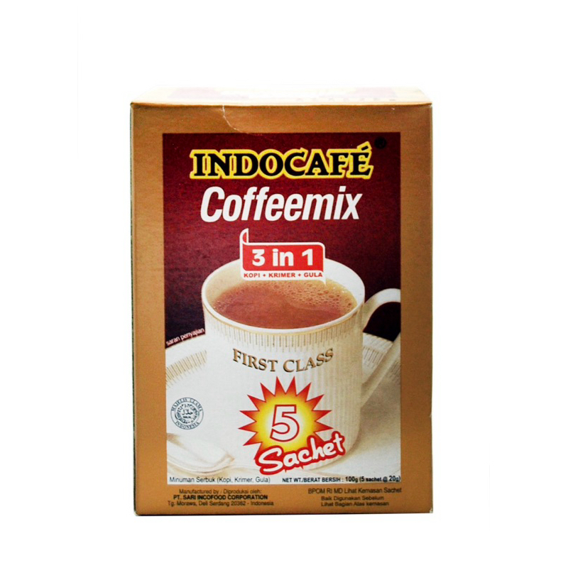 

Kopi Indocafe Coffeemix isi 5x20 gr