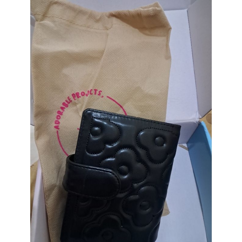 Dompet Hitam Motif Bunga by Adorable Projects Original